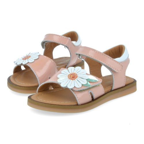 Bana&co sandalen roze Meisjes (sandalen roze met bloem - 26132126) - Junior Steps
