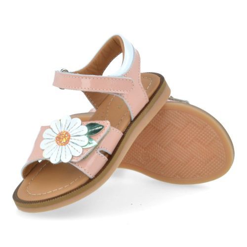 Bana&co sandalen roze Meisjes (sandalen roze met bloem - 26132126) - Junior Steps
