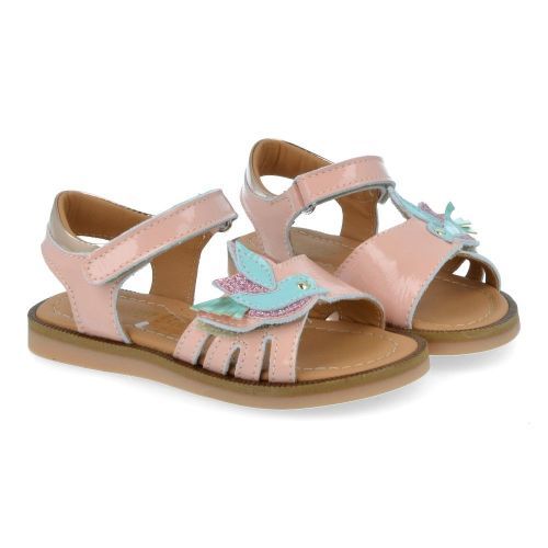 Bana&co sandalen roze Meisjes (sandalen roze met vogeltje - 26132115) - Junior Steps