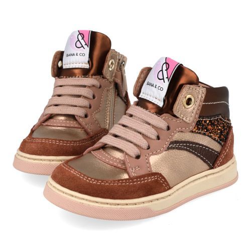 Bana&co sneakers roze Meisjes (sneakers eerste loopschoentjes oud roze - 36232070) - Junior Steps