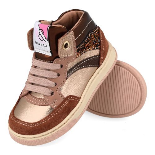 Bana&co sneakers roze Meisjes (sneakers eerste loopschoentjes oud roze - 36232070) - Junior Steps