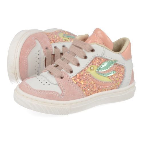 Bana&co sneakers roze Meisjes (sneakers eerste loopschoentjes roze - 26132007) - Junior Steps