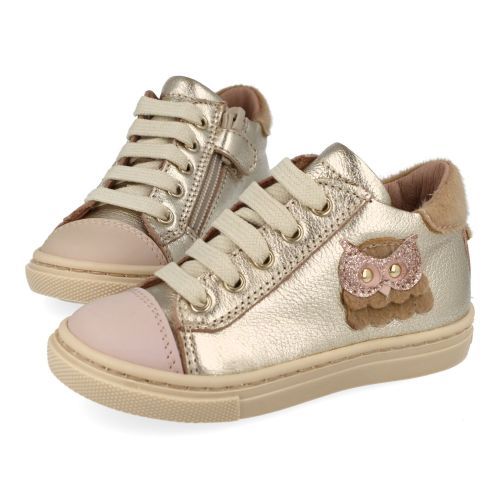 Bana&co sneakers GOUD Meisjes (sneakers eerste stapschoenen metallic le - 36232005) - Junior Steps