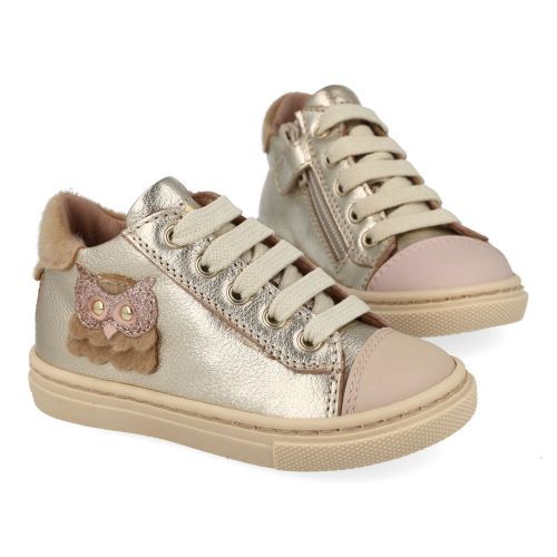 Bana&co sneakers GOUD Meisjes (sneakers eerste stapschoenen metallic le - 36232005) - Junior Steps