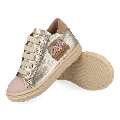 Bana&co sneakers GOUD Meisjes (sneakers eerste stapschoenen metallic le - 36232005) - Junior Steps