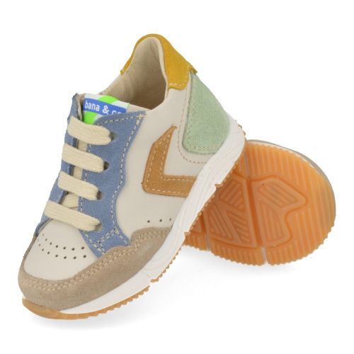 Bana&co sneakers ecru Jongens (sneakers eerste stapschoentje ecru - 26132530) - Junior Steps