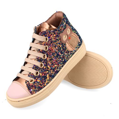 Bana&co Baskets Bleu Filles (36232015) - Junior Steps