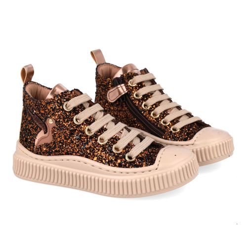 Bana&co sneakers brons Meisjes (sneakers meisjes brons glitter - 36232045) - Junior Steps