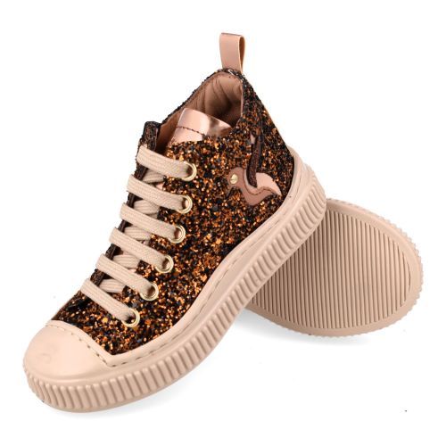 Bana&co sneakers brons Meisjes (sneakers meisjes brons glitter - 36232045) - Junior Steps
