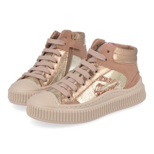 Bana&co sneakers GOUD Meisjes (sneakers meisjes goud leder - 25232065) - Junior Steps