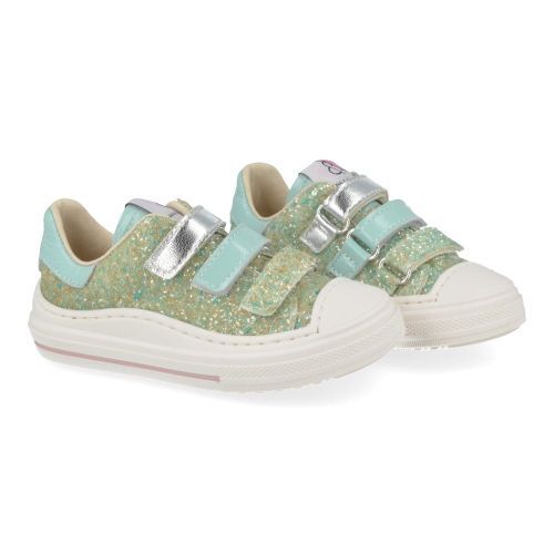 Bana&co sneakers mint Meisjes (sneakers meisjes mintgroene glitter - 26132026) - Junior Steps
