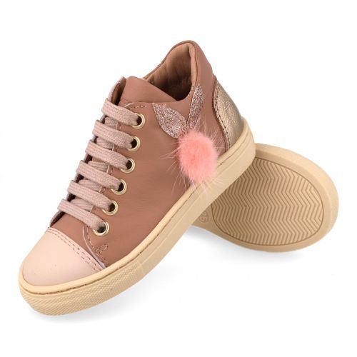 Bana&co sneakers nude Meisjes (sneakers meisjes nude gladleder met pomp - 36232095) - Junior Steps