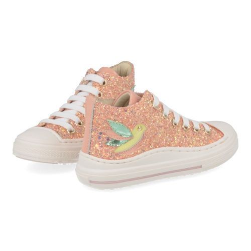 Bana&co sneakers roze Meisjes (sneakers meisjes roze glitter - 26132030) - Junior Steps