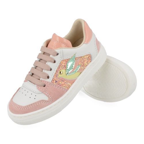 Bana&co sneakers roze Meisjes (sneakers roze met glitters - 26132008) - Junior Steps