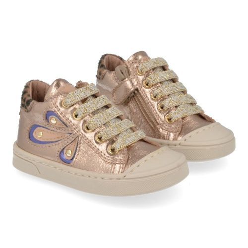 Bana&co sneakers roze Meisjes (sneakers rozé metallic leder - 25232085) - Junior Steps