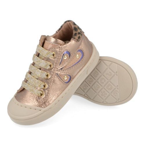 Bana&co sneakers roze Meisjes (sneakers rozé metallic leder - 25232085) - Junior Steps