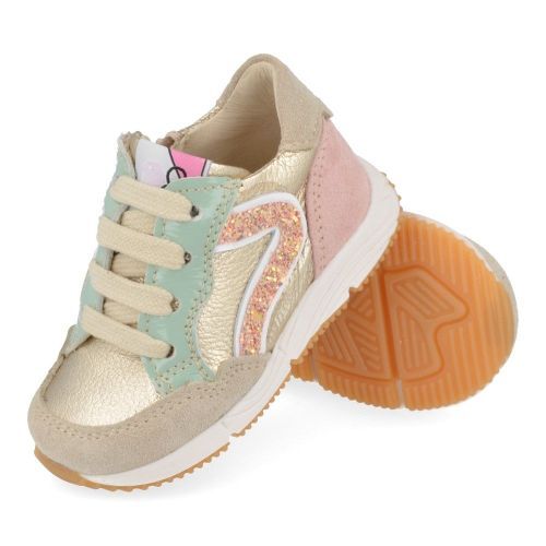 Bana&co sneakers GOUD Meisjes (sneakers runner beige goud - 26132085) - Junior Steps