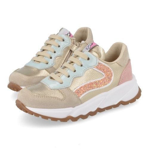 Bana&co sneakers GOUD Meisjes (sneakers runner beige goud - 26132086) - Junior Steps