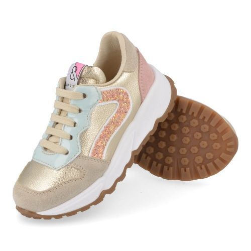 Bana&co sneakers GOUD Meisjes (sneakers runner beige goud - 26132086) - Junior Steps