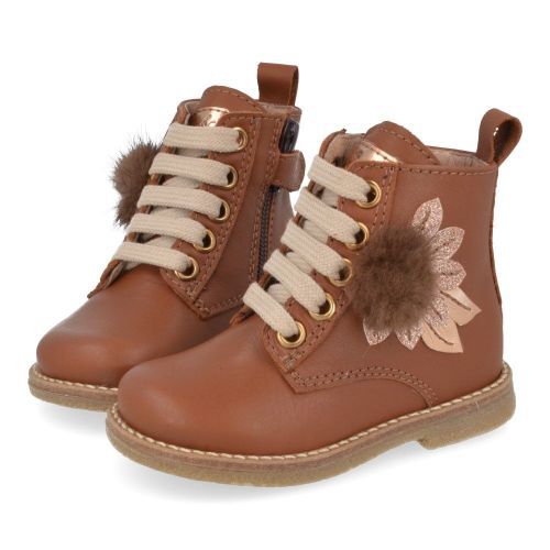 Bana&co Schnürstiefel cognac Mädchen (25232030) - Junior Steps