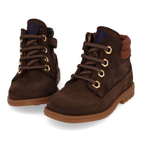 Bana&co Schnürstiefel Dunkelbraun Jungen (36232535) - Junior Steps