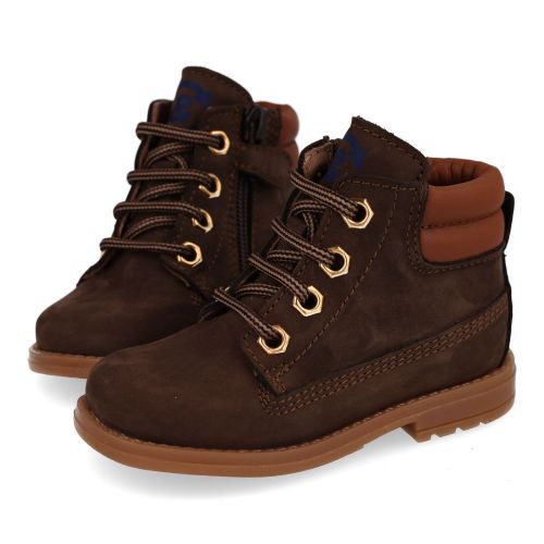 Bana&co Schnürstiefel Dunkelbraun Jungen (36232535) - Junior Steps