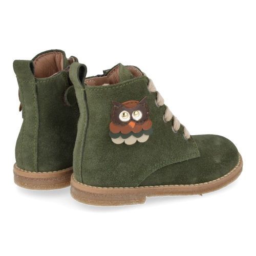 Bana&co veterboot groen Meisjes (veterboots groen suède - 25232075) - Junior Steps
