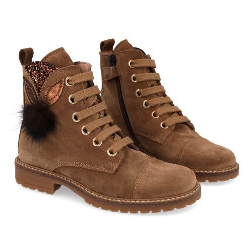 Bana&co Schnürstiefel beige Mädchen (36232091) - Junior Steps