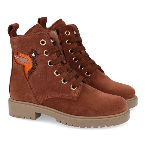 Bana&co Bottines à lacets rose Filles (36232041) - Junior Steps