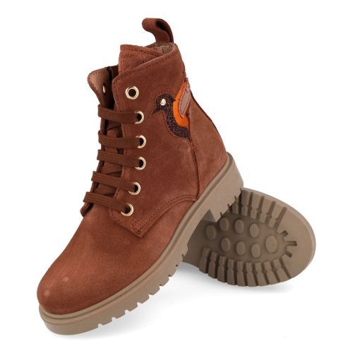 Bana&co Bottines à lacets rose Filles (36232041) - Junior Steps
