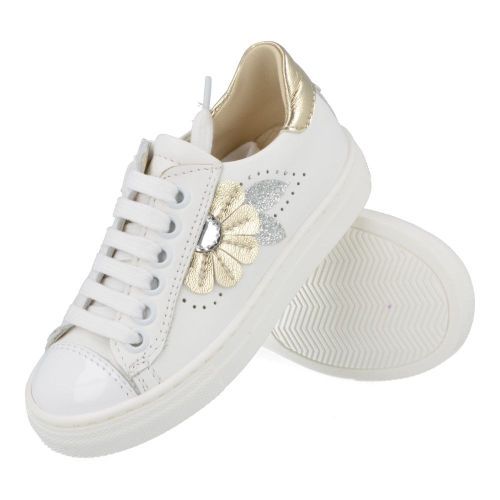 Bana&co Baskets wit Filles (25132081) - Junior Steps