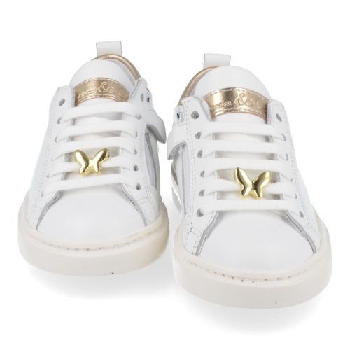 Bana&co sneakers wit Meisjes ( - witte sneaker met colibri24134025) - Junior Steps