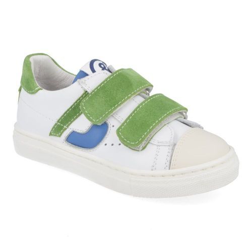Bana&co sneakers wit Jongens ( - witte sneaker met rubberen top24132527) - Junior Steps