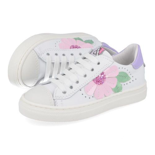 Bana&co Sneakers wit Mädchen (24132006) - Junior Steps