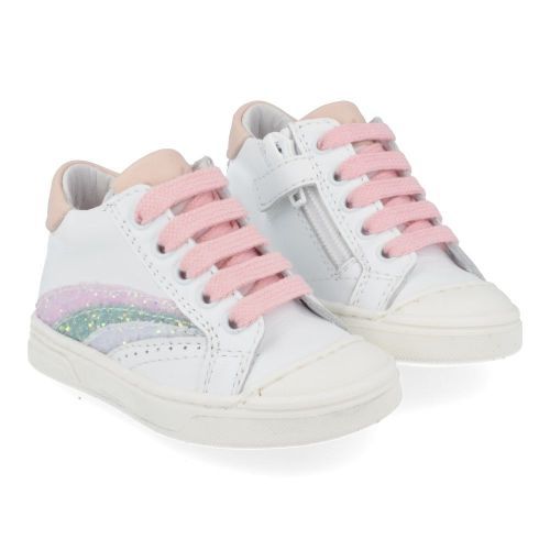 Bana&co sneakers wit Meisjes ( - witte sneaker met stootneus23132045) - Junior Steps