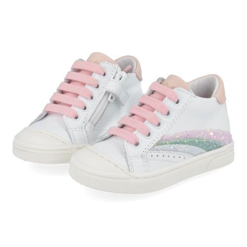 Bana&co sneakers wit Meisjes ( - witte sneaker met stootneus23132045) - Junior Steps