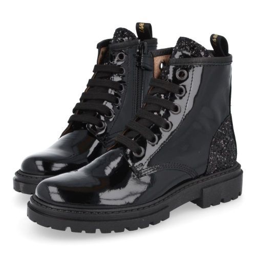 Bana&co Lace-up boots Black Girls (22232055) - Junior Steps