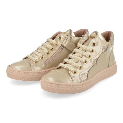 Banaline sneakers beige Meisjes ( - beige lak sneaker 24222026) - Junior Steps