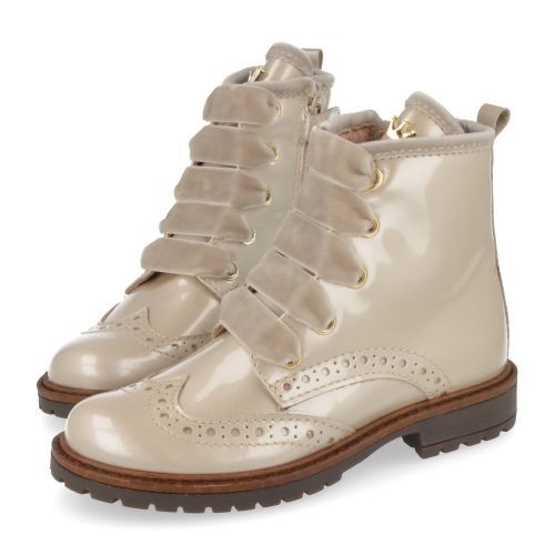 Banaline Lace-up boots beige Girls (22222100) - Junior Steps