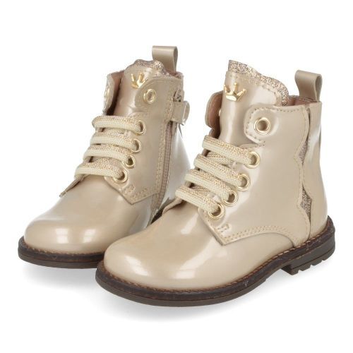 Banaline veterbottine beige Meisjes ( - beige veterbottine23222030) - Junior Steps