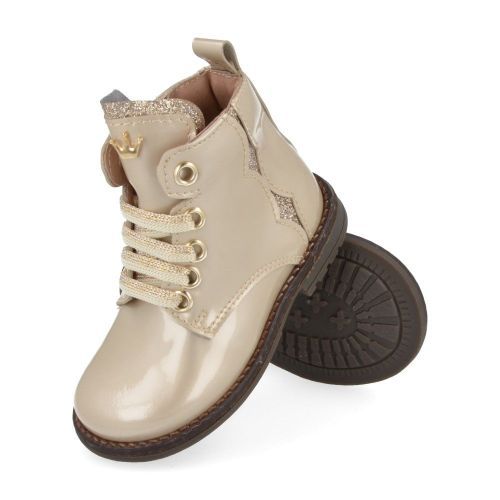 Banaline veterbottine beige Meisjes ( - beige veterbottine23222030) - Junior Steps