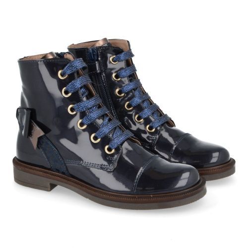 Banaline Lace-up boots Blue Girls (22222037) - Junior Steps