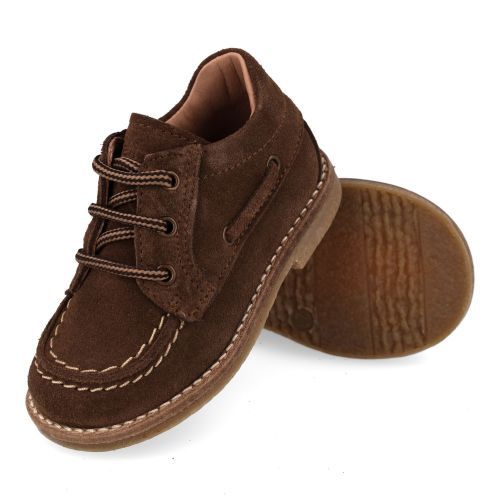 Banaline Chaussures à lacets taupe Garçons (36222551) - Junior Steps