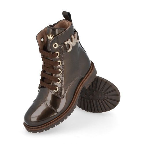 Banaline Lace-up boots Bronze Girls (23222115) - Junior Steps