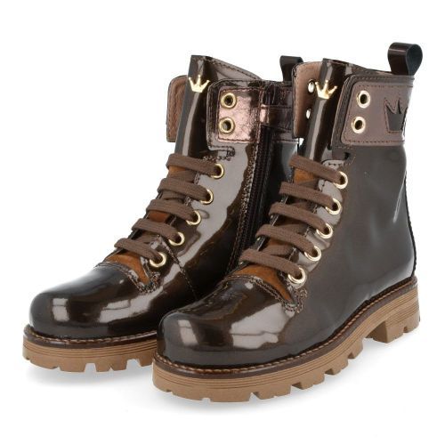 Banaline veterbottine brons Meisjes ( - bronze veterbottine24222080) - Junior Steps