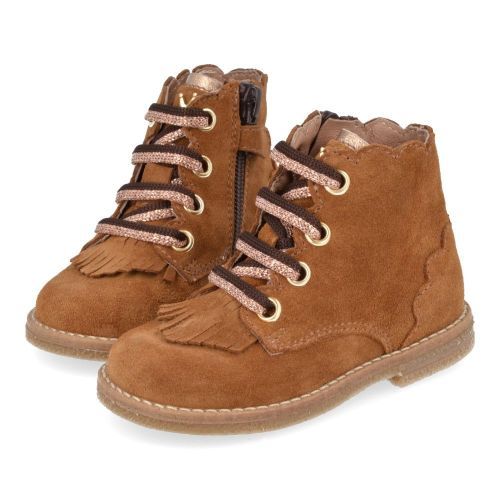 Banaline veterbottine cognac Meisjes ( - cognac veterbottine24222090) - Junior Steps