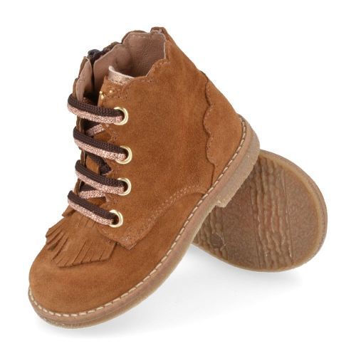 Banaline veterbottine cognac Meisjes ( - cognac veterbottine24222090) - Junior Steps