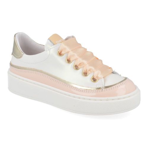 Banaline sneakers roze Meisjes ( - ecru roze sneaker23122060) - Junior Steps