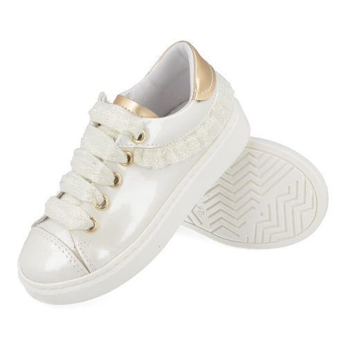 Banaline sneakers ecru Meisjes ( - ecru sneaker23122151) - Junior Steps