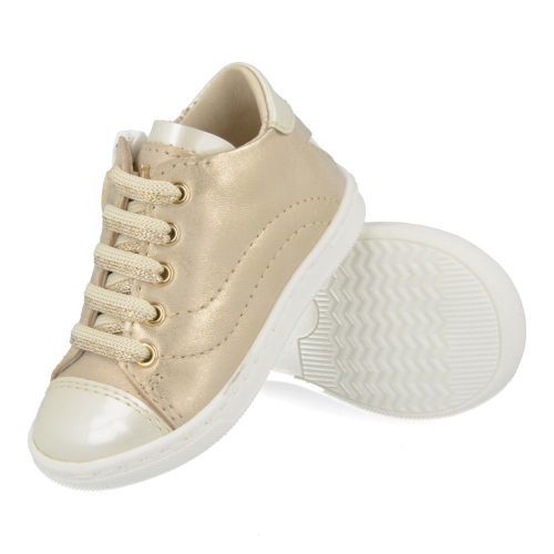 Banaline sneakers GOUD Meisjes (goud beige sneaker - 26122015) - Junior Steps